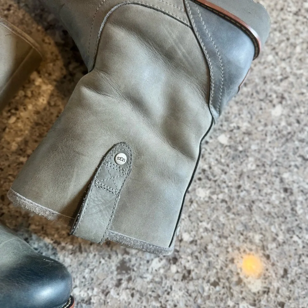 UGG l Vibram Sole l Standstone Worker Boot l Grey l Size: 7M/9W